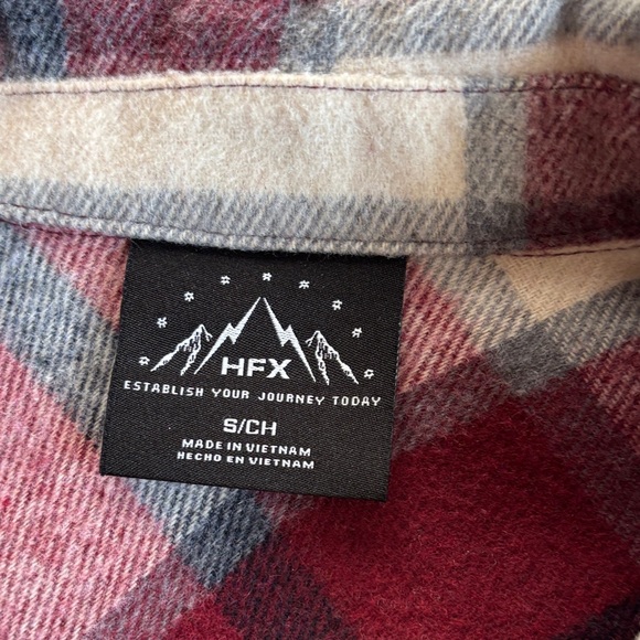 Plaid Button-Up Jacket Shacket - Picture 3 of 4